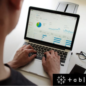 Data analytics on laptop